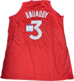 OG Anunoby signed jersey PSA/DNA Toronto Raptors Autographed