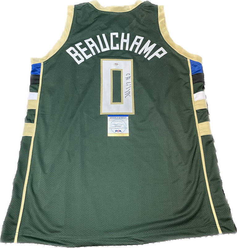 Marjon Beauchamp signed jersey PSA/DNA Milwaukee Bucks Autographed