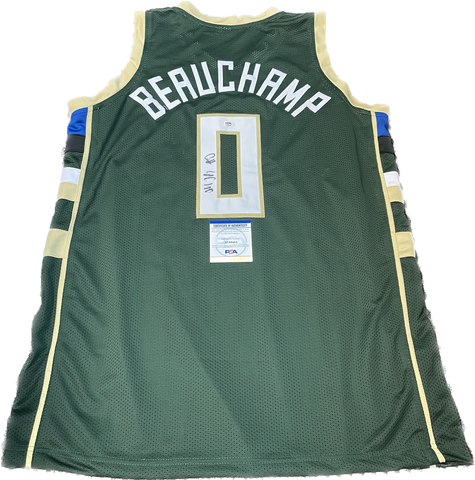 Marjon Beauchamp signed jersey PSA/DNA Milwaukee Bucks Autographed