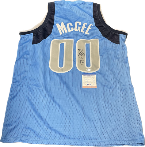 Javale McGee signed jersey PSA DNA Dallas Mavericks Autographed