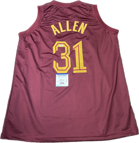 Jarrett Allen signed jersey PSA/DNA Cleveland Cavaliers Autographed