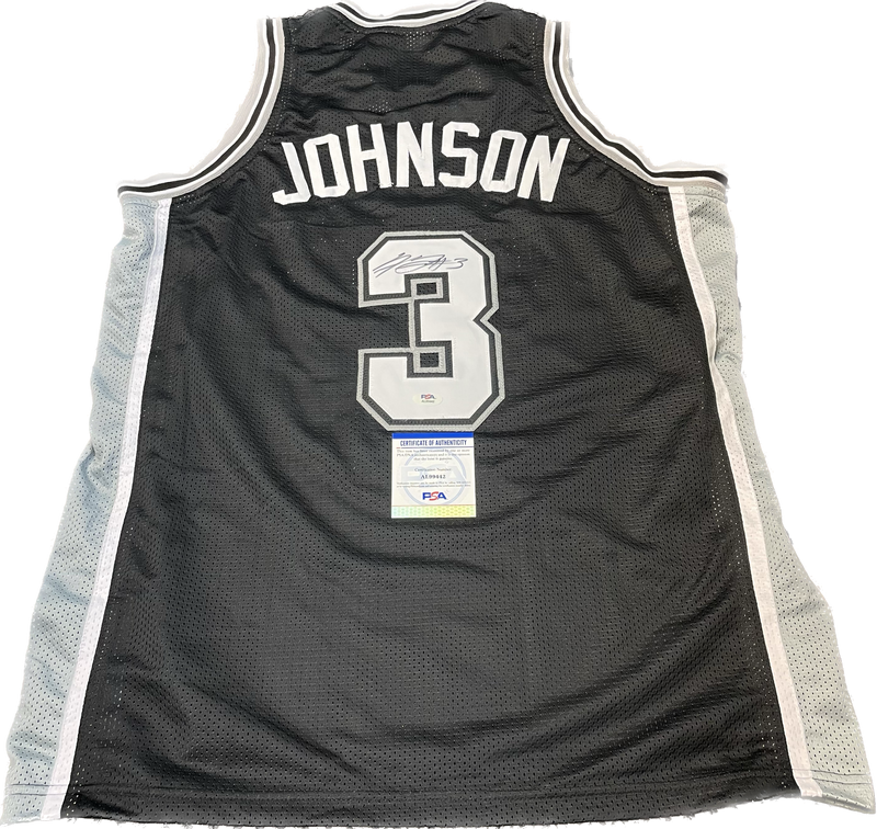 Keldon Johnson signed jersey PSA/DNA San Antonio Spurs Autographed