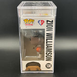 Zion Williamson Encapsulated Funko Pop #130 PSA NM-MT 9 FASC Pelicans