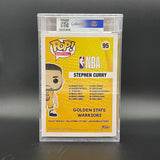 Stephen Curry Encapsulated Funko Pop #95 PSA GEM MT 10 Warriors