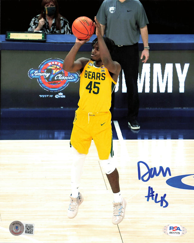 DAVION MITCHELL signed 8x10 photo PSA/DNA Baylor Autographed