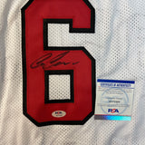 ALEX CARUSO Signed Jersey PSA/DNA Chicago Bulls Autographed