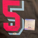 Derrick Jones Jr Signed Jersey PSA/DNA Miami Heat Autographed
