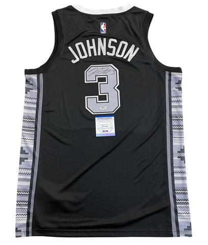 Keldon Johnson signed jersey PSA/DNA San Antonio Spurs Autographed