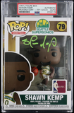 Shawn Kemp Signed Funko Pop #79 PSA/DNA Encapsulated Autographed Supersonics
