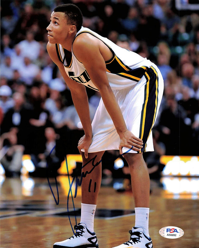 Dante Exum signed 8x10 photo PSA/DNA Utah Jazz Autographed