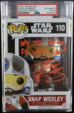 Greg Grunberg Signed Snap Wexley Funko Pop PSA/DNA Auto Encapsulated Star Wars