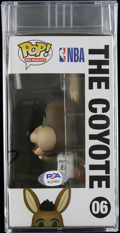 Dejounte Murray Signed The Coyote Funko Pop PSA/DNA Encapsulated
