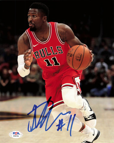 David Nwaba signed 8x10  photo PSA/DNA Chicago Bulls Autographed