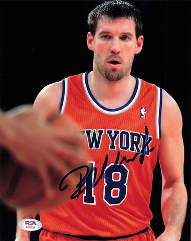Beno Udrih signed 8x10 photo PSA/DNA New York Knicks Autographed