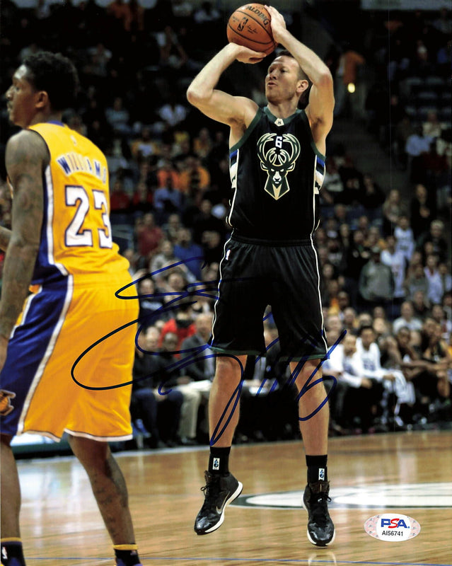 Steve Novak signed 8x10 photo PSA/DNA Milwaukee Bucks Autographed