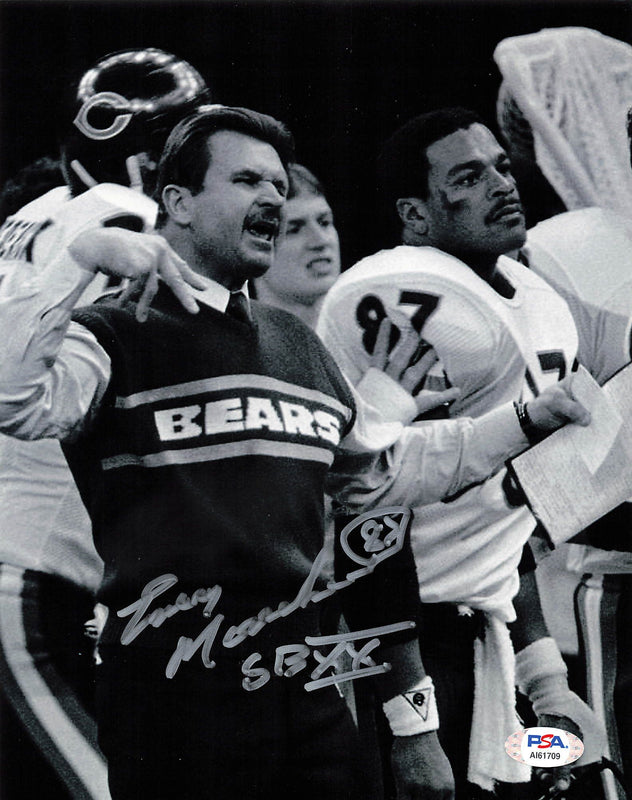 EMERY MOOREHEAD Signed 8x10 photo PSA/DNA New York Giants Autographed