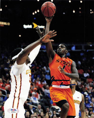 Jawun Evans signed 8x10 photo PSA/DNA Oklahoma State Cowboys Autographed