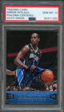 2013-14 Panini Basketball #86 Arron Afflalo Signed Card AUTO 10 PSA/DNA Slabbed Magic