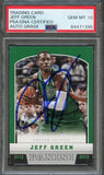 2012-13 Panini Basketball #79 Jeff Green Signed Card AUTO 10 PSA/DNA Slabbed Celtics