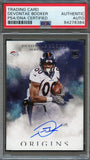 2016 Panini Origins #201 Devontae Booker Signed card PSA Slabbed Denver Broncos  Signed