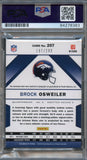 2012 Absolute #207 Brock Osweiler Signed card PSA Slabbed /299 Broncos