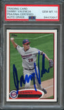 2012 Topps #303 Danny Valencia Signed Card PSA Auto 10 Slabbed Auto Twins