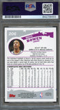 2005 Topps #206 Bruce Bowen Signed Card AUTO PSA Slabbed Spurs