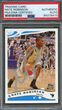 2005 Topps #241 Nate Robinson Signed Rookie Card AUTO PSA Slabbed Knicks