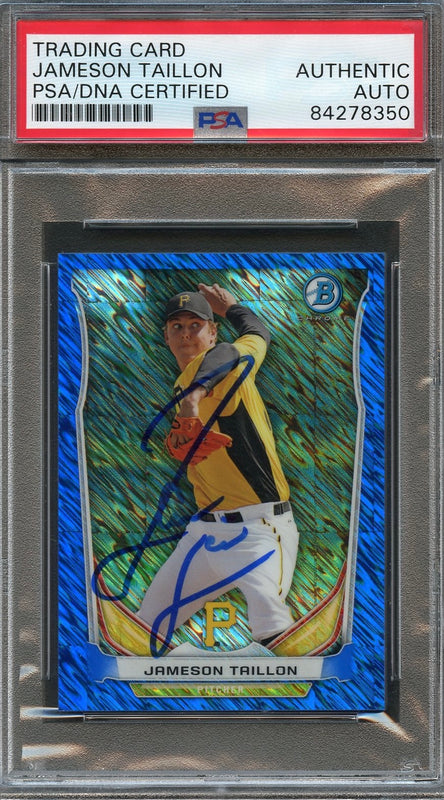 2014 Topps #223 Jameson Taillon Signed Card PSA Slabbed Auto Pirates