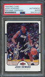 2006-07 Fleer #38 Josh Howard Signed Card AUTO PSA/DNA Slabbed Mavericks