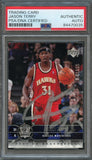 2004-05 Upper Deck R-Class #18 Jason Terry Signed Card AUTO PSA Slabbed Hawks