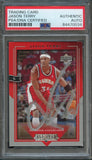 2004-05 Upper Deck All-Star Lineup #1 Jason Terry Signed Card AUTO PSA Slabbed Hawks