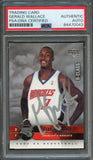 2004-05 Upper Deck R-Class #7 Gerald Wallace Signed Card AUTO PSA Slabbed Bobcats