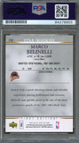 2007 Upper Deck #218 Marco Belinelli Signed Rookie Card AUTO PSA Slabbed