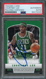 2012-13 NBA Hoops #207 Courtney Lee Signed Card AUTO PSA Slabbed Celtics