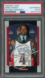 2004-05 Bowman #46 Derek Fisher Signed Card AUTO PSA Slabbed Warriors