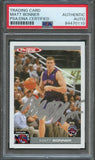 2009 TOPPS TOTAL #207 MATT BONNER Signed Card AUTO PSA Slabbed