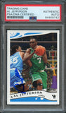 2005-06 Topps #105 Al Jefferson Signed Card AUTO PSA Slabbed Celtics