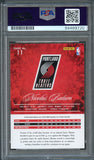 2012-13 Panini Prestige #11 Nicolas Batum Signed Card AUTO PSA Slabbed Blazers