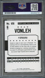 2015-16 NBA Hoops #126 Noah Vonleh Signed Card AUTO PSA/DNA Slabbed Portland Trail Blazers