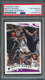 2005 Topps #206 Bruce Bowen Signed Card AUTO PSA Slabbed Spurs