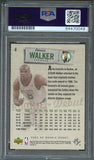 2005-06 Upper Deck #4 Antoine Walker Signed Card AUTO PSA Slabbed Boston Celtics