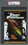 Paul Walker Signed DVD Cover PSA/DNA Encapsulated Auto Grade 10 Fast & Furious