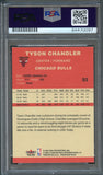 2004-05 Fleer Tradition #93 Tyson Chandler Signed Card AUTO PSA Slabbed