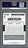 2015-16 NBA Hoops #290 Justin Anderson Signed Card AUTO PSA Slabbed RC Mavericks