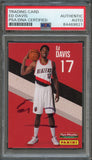 2015-16 Panini Papa Murphy's Ed Davis Signed Card AUTO PSA Slabbed Trail Blazers