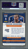 2012-13 Panini Basketball #138 Ramon Sessions Signed AUTO PSA Slabbed Bobcats