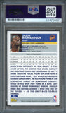 2003-04 Topps Basketball #23 Jason Richardson Signed Card AUTO PSA Slabbed Warriors