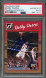 2016-17 Donruss #14 Bobby Portis Signed Card AUTO PSA Slabbed Bulls