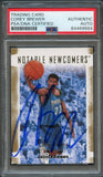 2007-08 Hot Prospects #4 Corey Brewer Signed Card AUTO PSA Slabbed Timberwolves